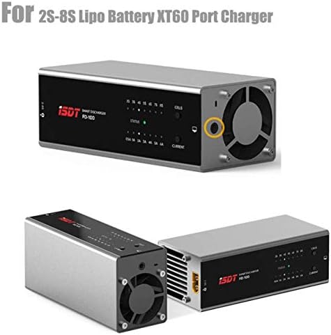 Dailyinshop ISDT FD-100 80W 6A Smart Control Discharger for XT60 Port Lipo Battery Charger