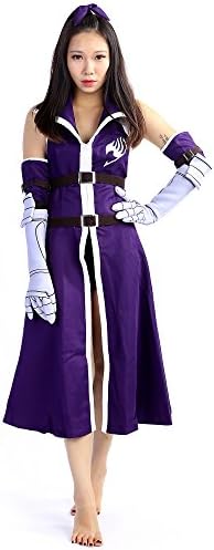 De-Cos Cosplay Costume Titania Erza Scarlet Fighting Outfit Set V3