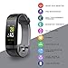 Letsfit Fitness Tracker Color Screen HR, Heart Rate Monitor Watch, IP68 Waterproof Activity Tracker, Step Counter, Bluetooth Sleep Monitor, 14 Sport Modes, Pedometer Watch for Men Women Kids