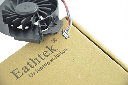 Eathtek Replacement CPU Cooling Fan for HP DV6-6000 DV6-6200 DV7-6000 Series Laptop, Compatible Part Number 653627-001 AD6505HX-EEB KSB0505HB