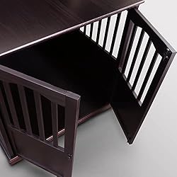 Casual Home Wooden Extra Large Pet Crate, End