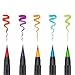 Premium Watercolor Marker Set of 21 By Nu-Tech | Brush Pens, Calligraphy, Adult Coloring Book, Manga, Fine Marker Tip | Mess Free Painting For All | Vibrant Colors and BONUSES | ASTM CERTIFIED