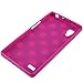 For cellphone Cases, Purple and White Dot Pattern TPU Case for LG Optimus L9 / P760 (Color : Purple)