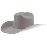 ARIAT Unisex Adult 3X Wool Silver Belly Hat, Silver
