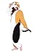 SAZAC Calico Cat Kigurumi - Onesie Jumpsuit Halloween Costume