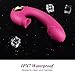 Utimi Clitoral Vibrator Silicone Clitoris Stimulator Rechargeable Dildo Vibrator G Spot Massager with 10 Modes Adult Sex Toys for Women and Couple