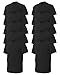 Gildan mens Heavy Cotton 5.3 oz. T-Shirt(G500)-BLACK-L-10PK