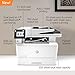 HP Laserjet Pro MFP M428fdw Wireless Monochrome Laser All-in-One Printer, Copier, Scanner, Fax, W1A30A#BGJ with Power Strip Surge Protector + Electronics Basket Microfiber Cleaning Cloththumb 1