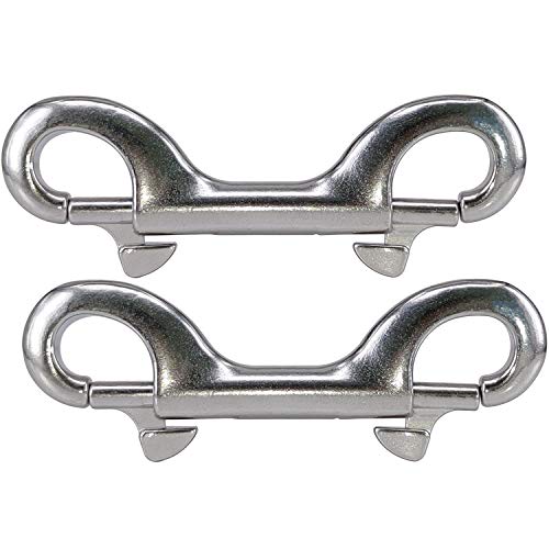 Yeebline Double Ended Bolt Snap Hook, 2Pack 31/2 in 316 Stainless