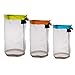 Yiotfandoll Nylon Mesh Stuff Sack Drawstring Storage Bag for Camping Travelling Hiking Bag Set of 3
