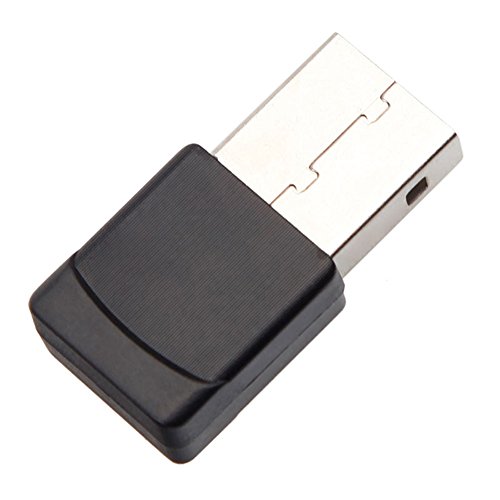 Shentesel Wireless USB WiFi Adapter 600Mbps Antenna PC Network Card Dual Band Lan Receiver - Black