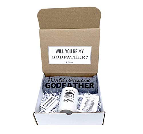 Amazon.com: Godfather Gift - Personalized Godfather Box - Will you be