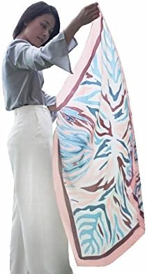 Authentic Women's Batik Scarf 100% with Tiger Earth Tone