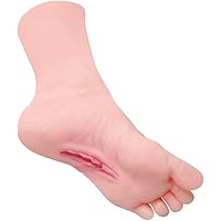 Male Masturbators Cup, Realistic Fetish Foot with Torso and Vaginal, Female Mannequin Foot Male Masturbation Stroker for Man 