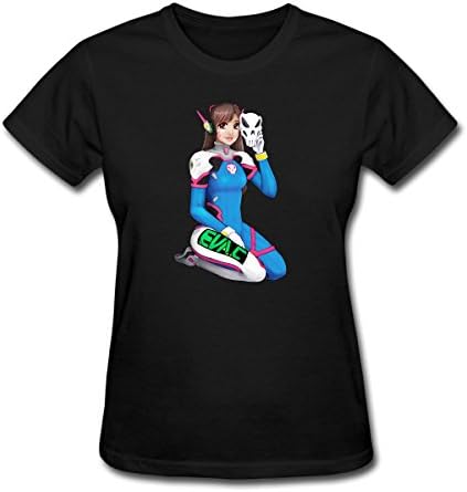 Wodoner REMOVING Evac Mask Women's Cotton Short Sleeve Tee Size S Black