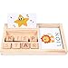 DREAMT Matching Letter Game, Wooden English Alphabet Card Game Machine, Letter Spelling Game Puzzle Early Educational Toy for Kids 3 Years Old and Up