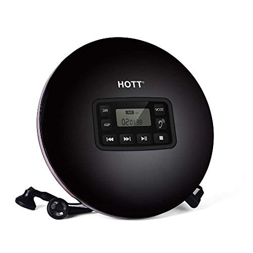 Portable cd Player, personal CD Player, CD Walkman, with LCD Display, support CD and MP3 disc, enjoy your music and audio book - Thumbnail 7