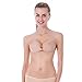 Reusable Invisible Strapless Self Adhesive Backless Silicone Bra(A,Mango-Nude)