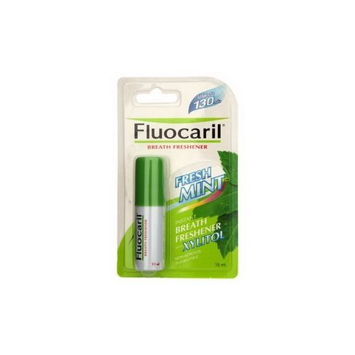 Fluocaril Breath Freshener Lemon Mint Mouth Spray 15ml. ( Hot Items ) by gole