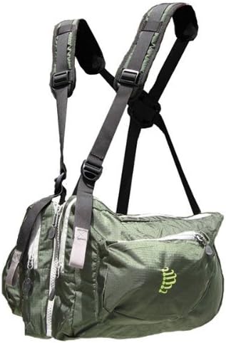 Ribz Front Pack , Alpine Green, L, 34-38 w, 11 liter, GRN-L-1122 by Ribz