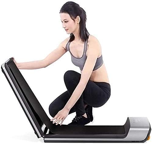 GWQNB Multifunctional Treadmill, Weight Loss Electric Flat Treadmill Walking Training Fitness Equipment Home Treadmill, Image Color
