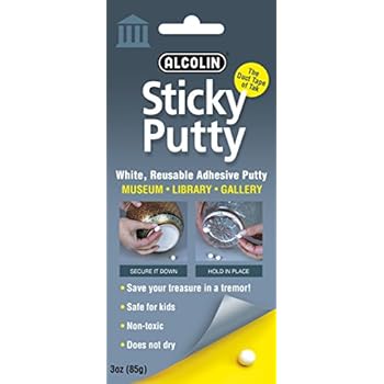 Alcolin Museum & Gallery Sticky Putty 3 Oz