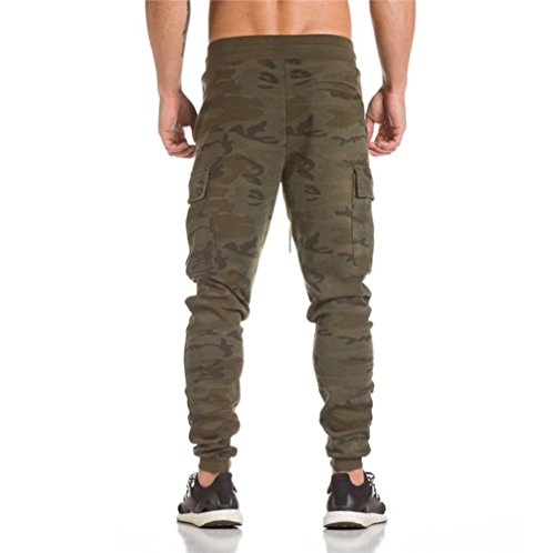 Hot!Plus Size!Todaies Men Trousers Harem Sweatpants Slacks Boys Casual Jogger Dance Sportwear (2XL, Camouflage)