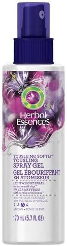 Herbal Essences Tousle Me Softly Tousling Spray Hair Gel 5.7 Fl Oz (Pack of 4)