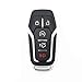 WFMJ for 2015 2016 2017 Ford Edge Explorer Mustang Fusion Edge Keyless Entry 5 Buttons Remote Smart Key Case Shell Fob
