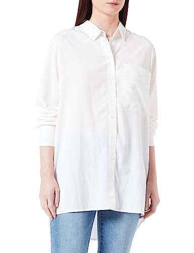 s.Oliver Damen Blusen, Weiß, 34 EU