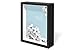Swing Design Chroma Shadow Box Frame, 8 by 10-Inch, Black