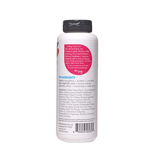 SOCOZY BOING CURL SHAMPOO – FORMULATED TO REDUCE BREAKAGE AND IMPROVE ELASTICITY FOR FUSS-FREE CURLS – SWEET-CRÈME SCENT, 10.5 FLUID OUNCES