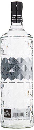 Three Sixty Vodka Original 3 Liter (37,5%-VOL) Große Flasche (1x3L) – Bild 3