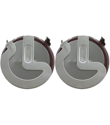 Batteria Ricaricabile Panasonic Vl2020 Li-ion Accu 3v 90 Gradi Di Litio - Foto 2