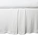Burt's Bees Baby - Crib Skirt, 100% Organic Crib Skirt for Standard Crib and Toddler Mattresses (Cloud)