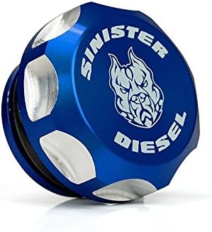 Sinister Diesel Billet Fuel Plug/Cap for 2013-2018 Dodge Cummins 6.7