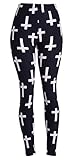 VIV Collection Women's Stripe Tribal Aztec Navajo Chevron Spring Floral Leggings
