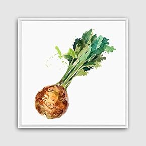 Framed Vegetables Theme Design Home Artwork for Living Room Bedroom