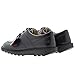 Kickers Kick Lo Y Core Youths Black Leather Shoes