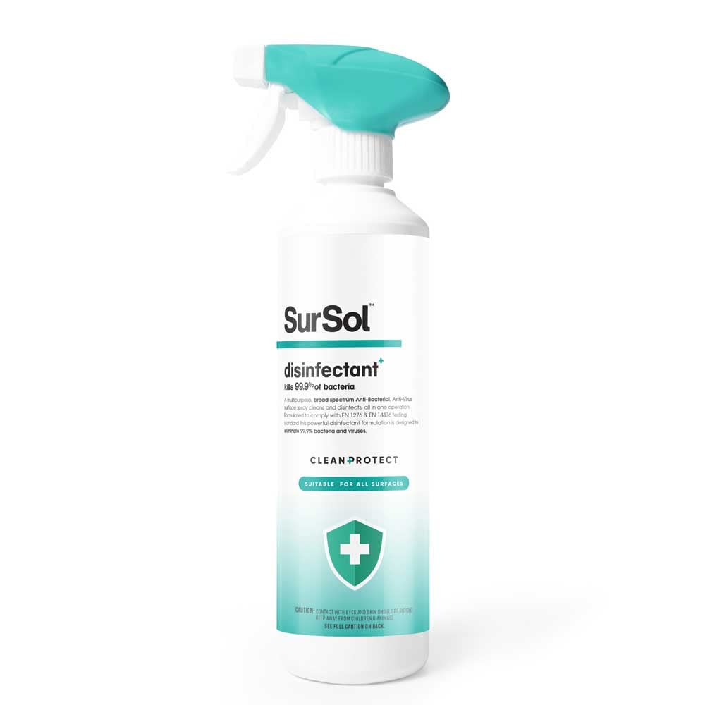 SurSol Disinfectant Anti Bacterial Anti Viral Surface Spray 500ml