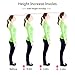 Height Increase Insoles, Heel Cushion Inserts, Heel Lift Inserts for Leg Length Discrepancies for Women (1.0IN)