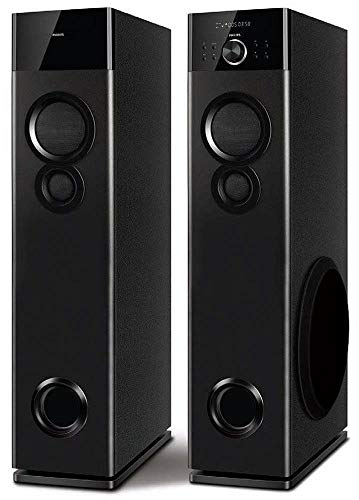 Philips Audio SPA9120B/94 120 Watt Wireless Bluetooth Tower Speaker (Black)