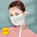 3 Pack Of Women Cotton Face Mask Reusable Mouth Mask Air Anti-Dust Masks for Cycling Camping Traveling