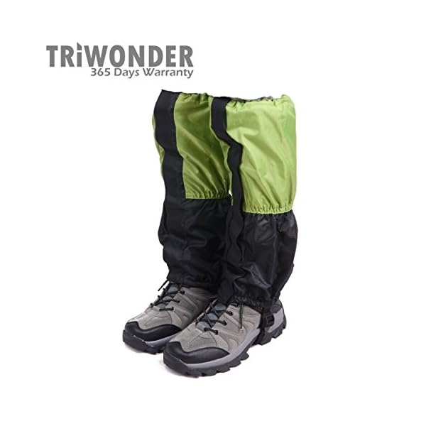 Triwonder-1-Pair-Unisex-Outdoor-Snow-Leg-Gaiters-Leggings-Cover-Waterproof-Snowproof-for-Hiking-Walking-Climbing-Hunting