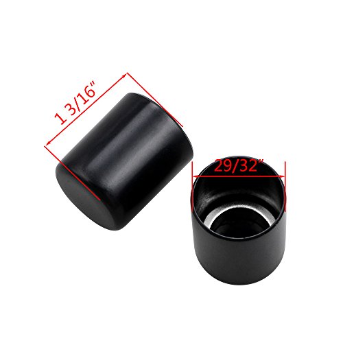 4pcs Black Docking Hardware Cover Kit for Harley Road King Street Glide 2009-2017 - Thumbnail 3