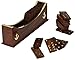 Wooden Dominoes Set Boat Tray Unique Handcrafted Toys And Board Games For Adult