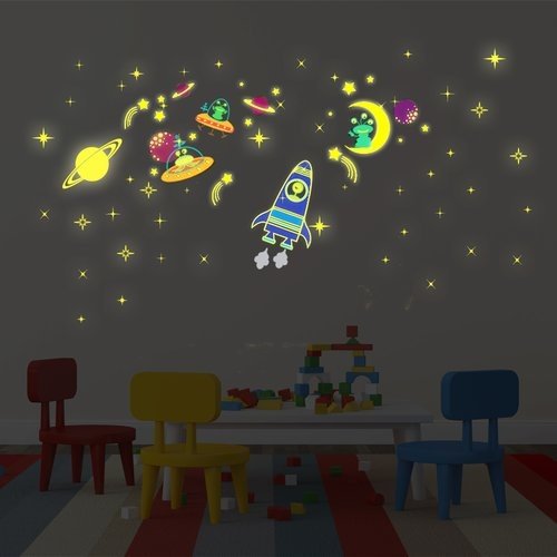 Walplus Wall Sticker, Multi, 33 x 13 cm