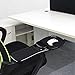 SKYZONAL Home Office Computer Arm Rest Chair Armrest Mouse Pad Mat Wrist Support Black (Please Measure Chair arm Rest Size and Confirm Our Straps Size Before Ordering)