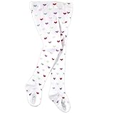 Heart Print Cotton Tights