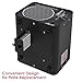 Clevr 6000mg/h Commercial Ozone Generator, Industrial O3 Air Ionizer Sterilizer Purifier Deodorizer, 1 Year Limited Warranty | Allergies allergen Reducer | Best for Odor Stop Control Clean Air
